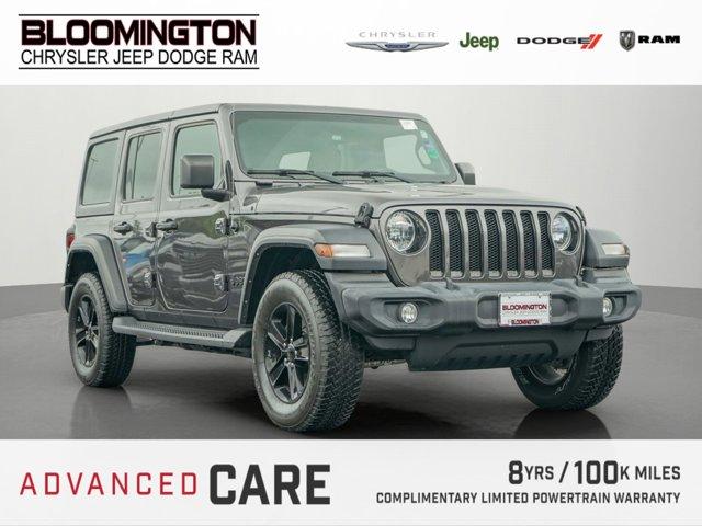used 2021 Jeep Wrangler Unlimited car, priced at $31,991