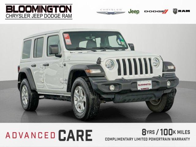 used 2021 Jeep Wrangler car, priced at $34,591