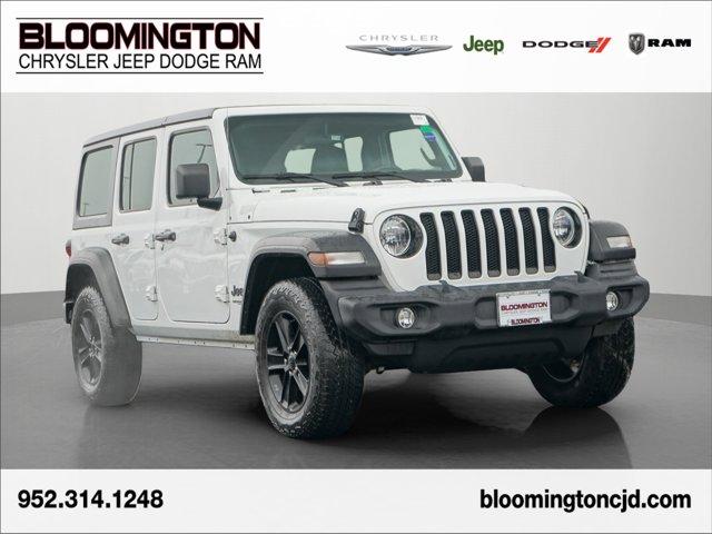 used 2021 Jeep Wrangler Unlimited car, priced at $29,991