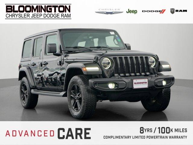 used 2021 Jeep Wrangler Unlimited car, priced at $35,591