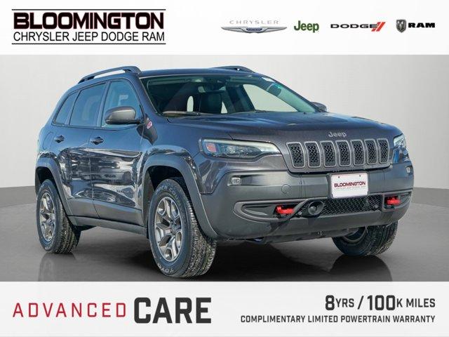 used 2021 Jeep Cherokee car, priced at $19,500