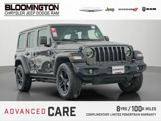 used 2021 Jeep Wrangler Unlimited car, priced at $31,591