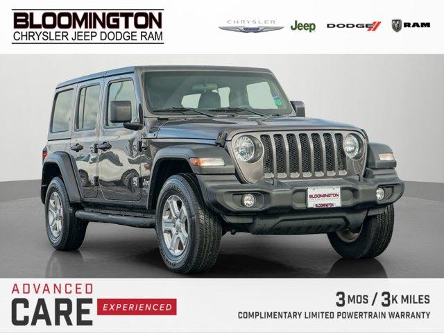 used 2018 Jeep Wrangler Unlimited car, priced at $25,591