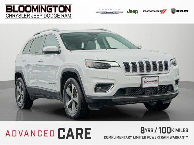 used 2021 Jeep Cherokee car, priced at $25,991