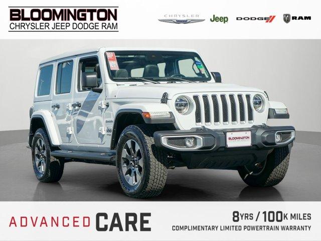 used 2021 Jeep Wrangler car, priced at $37,591