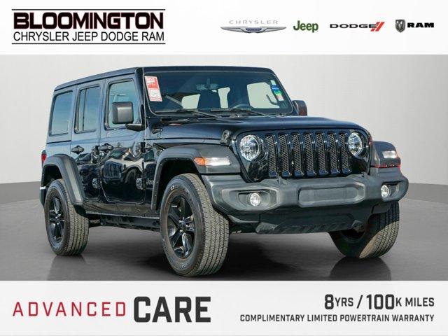 used 2022 Jeep Wrangler car, priced at $34,591