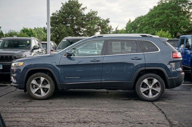 used 2021 Jeep Cherokee car, priced at $25,991