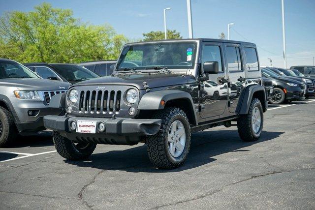 used 2018 Jeep Wrangler JK Unlimited car, priced at $25,991