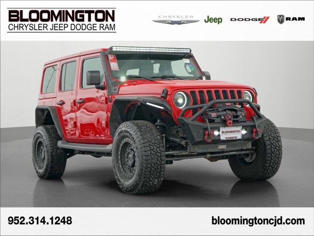 used 2018 Jeep Wrangler Unlimited car, priced at $27,991