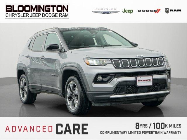 used 2022 Jeep Compass car, priced at $25,591