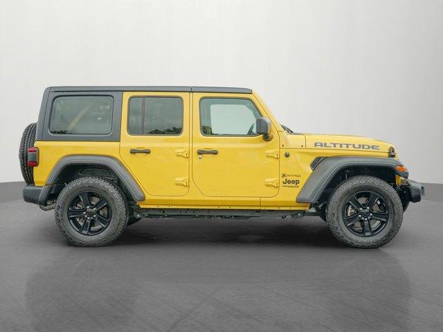 used 2021 Jeep Wrangler Unlimited car, priced at $30,591