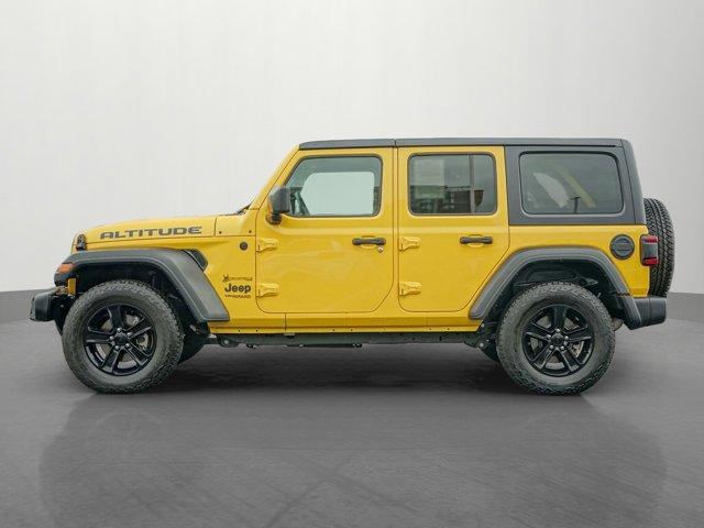 used 2021 Jeep Wrangler Unlimited car, priced at $30,591