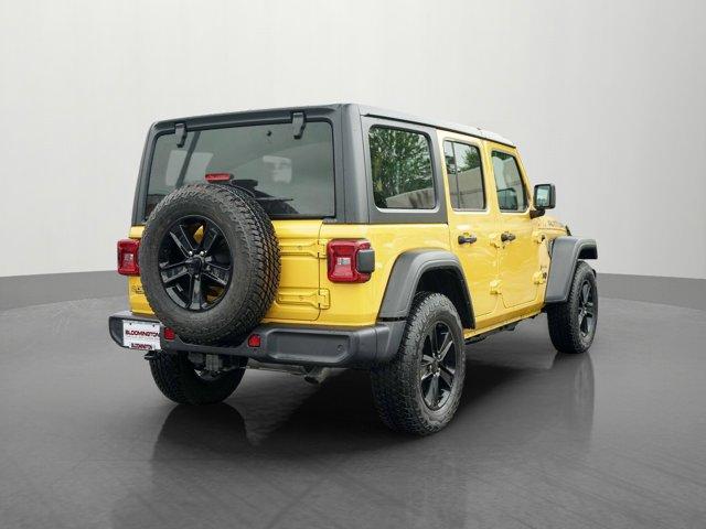 used 2021 Jeep Wrangler Unlimited car, priced at $30,591