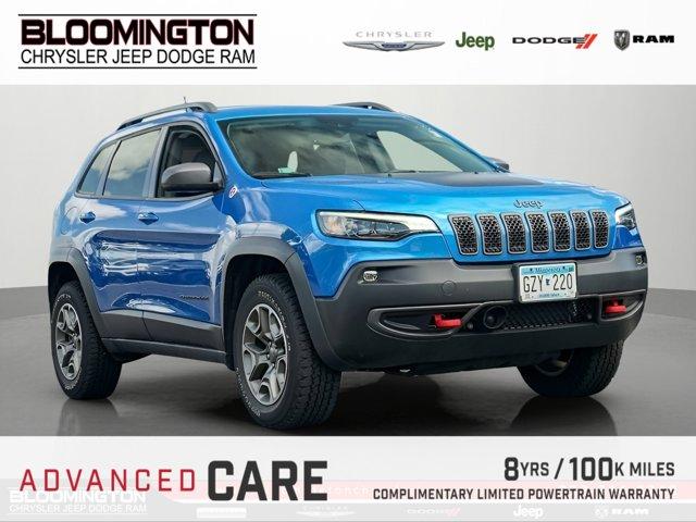 used 2021 Jeep Cherokee car, priced at $24,591