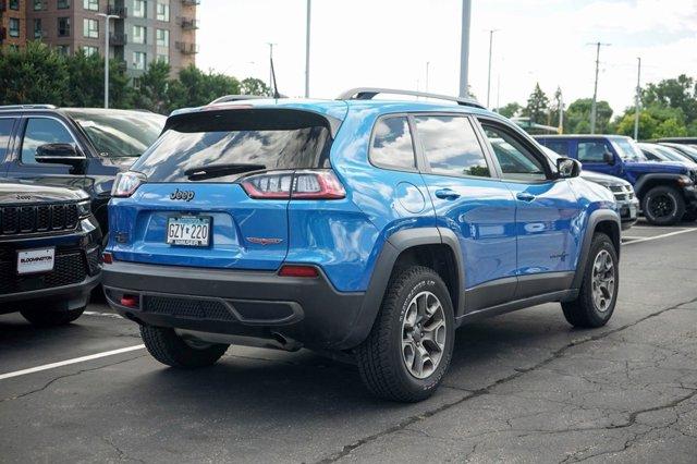 used 2021 Jeep Cherokee car, priced at $24,591