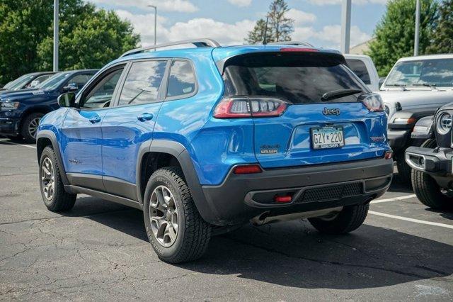 used 2021 Jeep Cherokee car, priced at $24,591