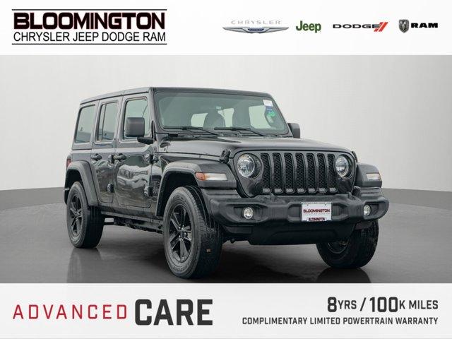 used 2021 Jeep Wrangler Unlimited car, priced at $29,591