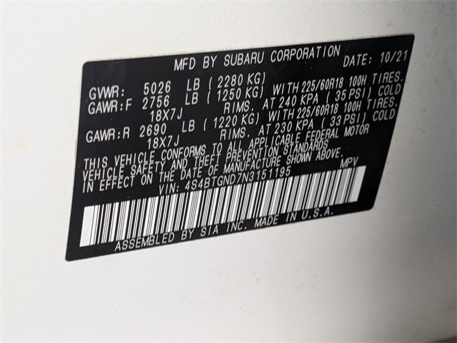 used 2022 Subaru Outback car, priced at $27,690