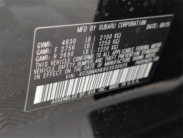 new 2025 Subaru Legacy car, priced at $37,283