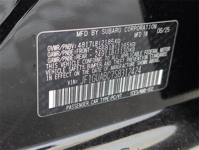 new 2025 Subaru Impreza car, priced at $26,865