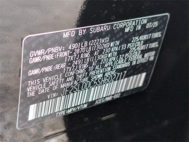 new 2025 Subaru Forester car, priced at $37,118