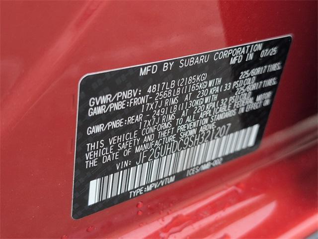 new 2025 Subaru Crosstrek car, priced at $32,085