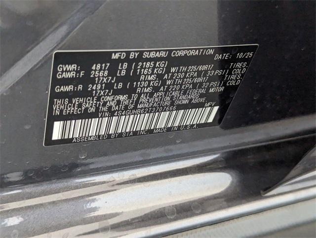 new 2026 Subaru Crosstrek car, priced at $28,415