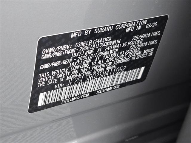 new 2025 Subaru Forester Hybrid car, priced at $42,105