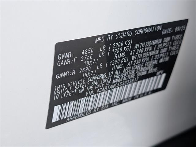 new 2025 Subaru Outback car, priced at $42,421