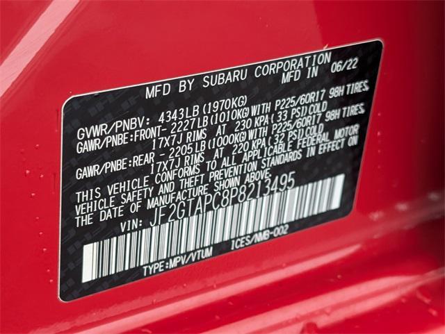 used 2023 Subaru Crosstrek car, priced at $24,281
