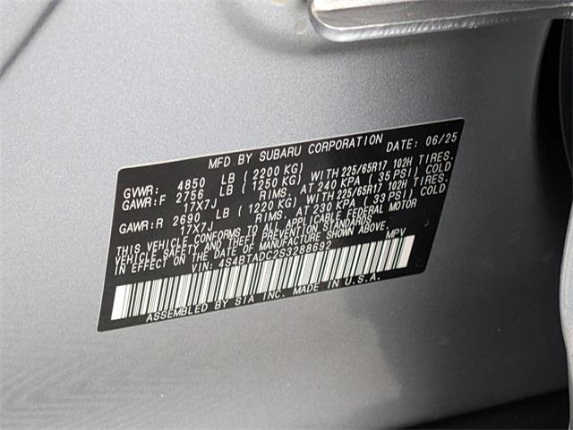 new 2025 Subaru Outback car, priced at $36,217