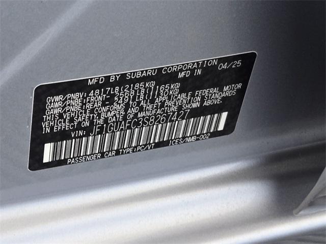 new 2025 Subaru Impreza car, priced at $29,673