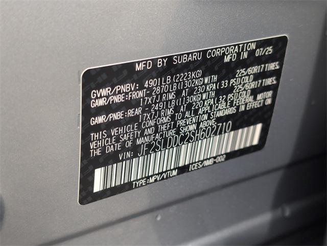 new 2025 Subaru Forester car, priced at $37,118