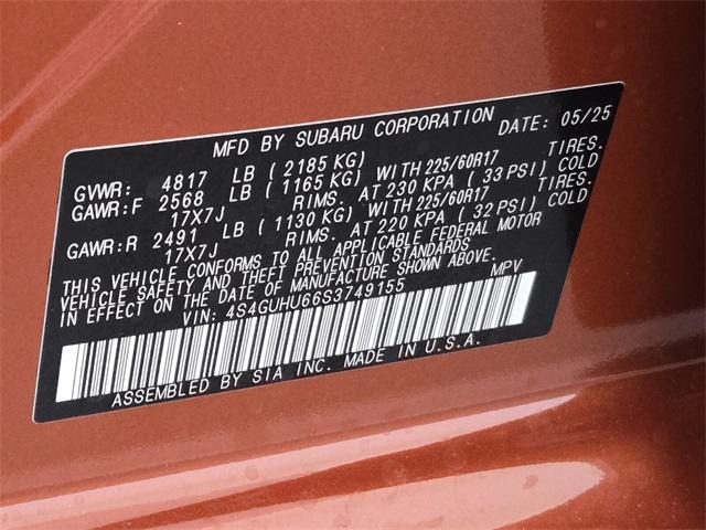new 2025 Subaru Crosstrek car, priced at $37,191