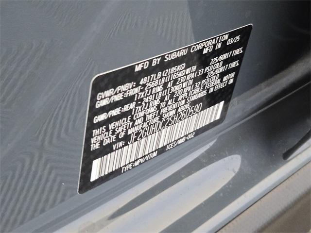 new 2025 Subaru Crosstrek car, priced at $32,123