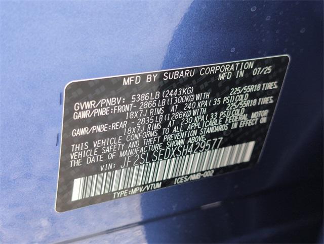 new 2025 Subaru Forester Hybrid car, priced at $39,749