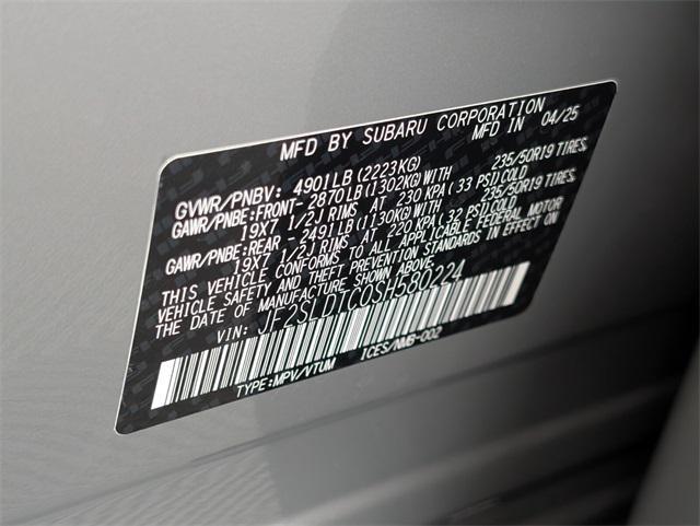 new 2025 Subaru Forester car, priced at $44,428