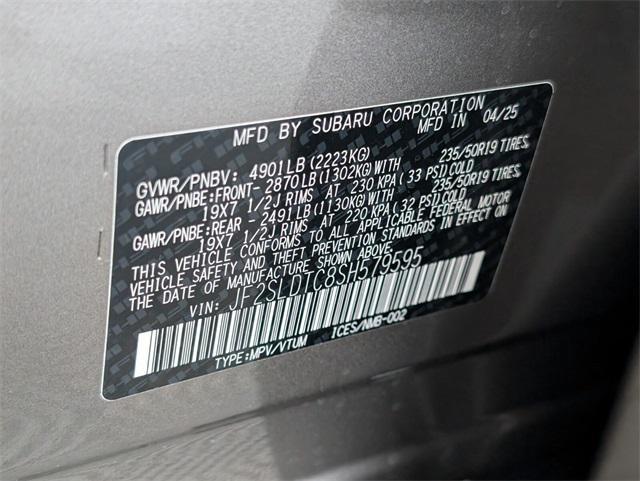 new 2025 Subaru Forester car, priced at $44,033