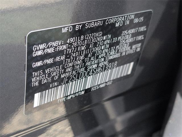 new 2025 Subaru Forester car, priced at $34,805