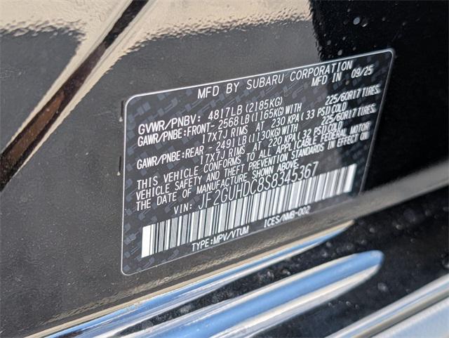 new 2025 Subaru Crosstrek car, priced at $32,248