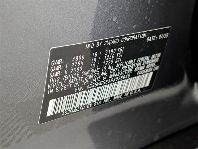 new 2025 Subaru Legacy car, priced at $38,612