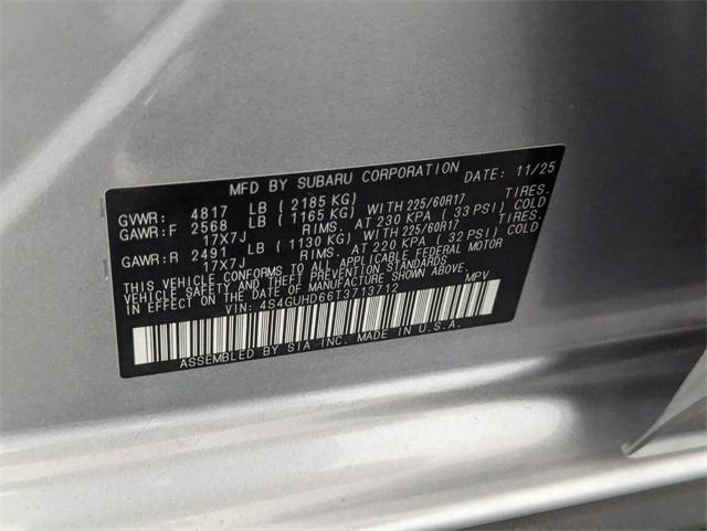 new 2026 Subaru Crosstrek car, priced at $29,853