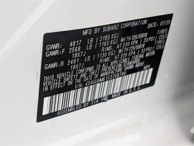 new 2025 Subaru Crosstrek car, priced at $36,385