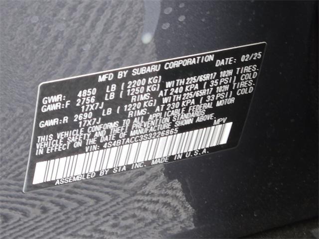 new 2025 Subaru Outback car, priced at $32,958