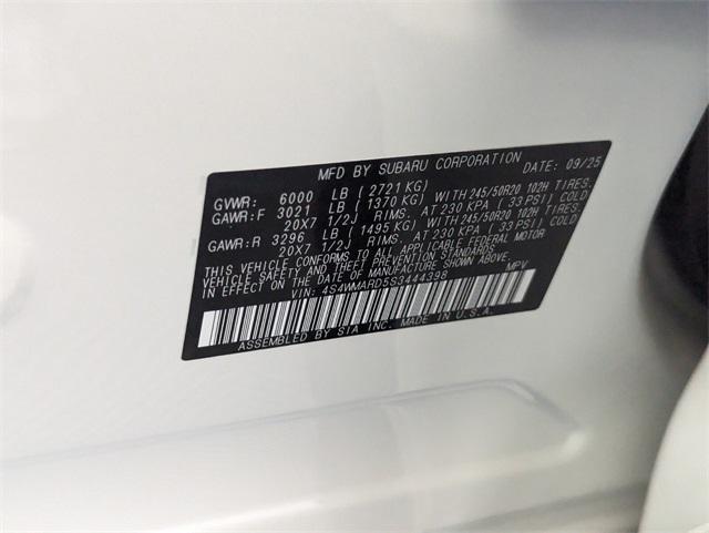 new 2025 Subaru Ascent car, priced at $51,077