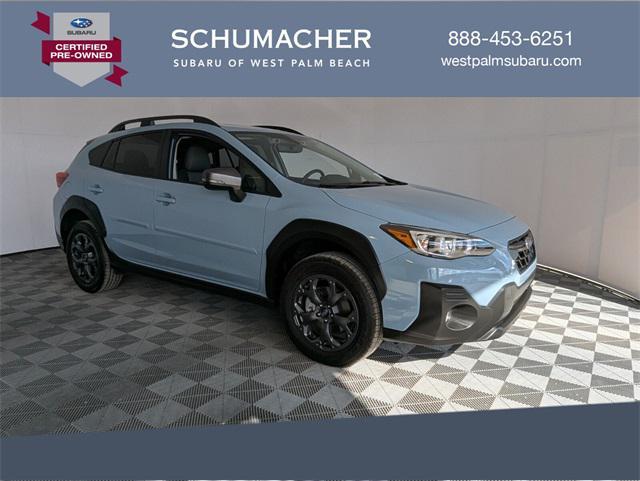 used 2021 Subaru Crosstrek car, priced at $24,361