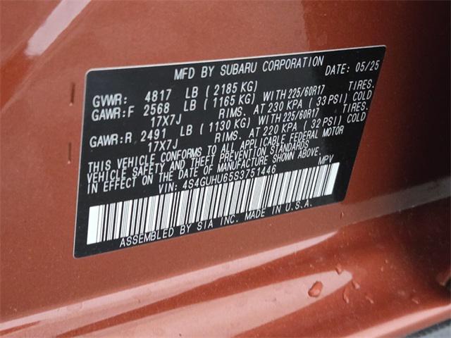new 2025 Subaru Crosstrek car, priced at $36,447