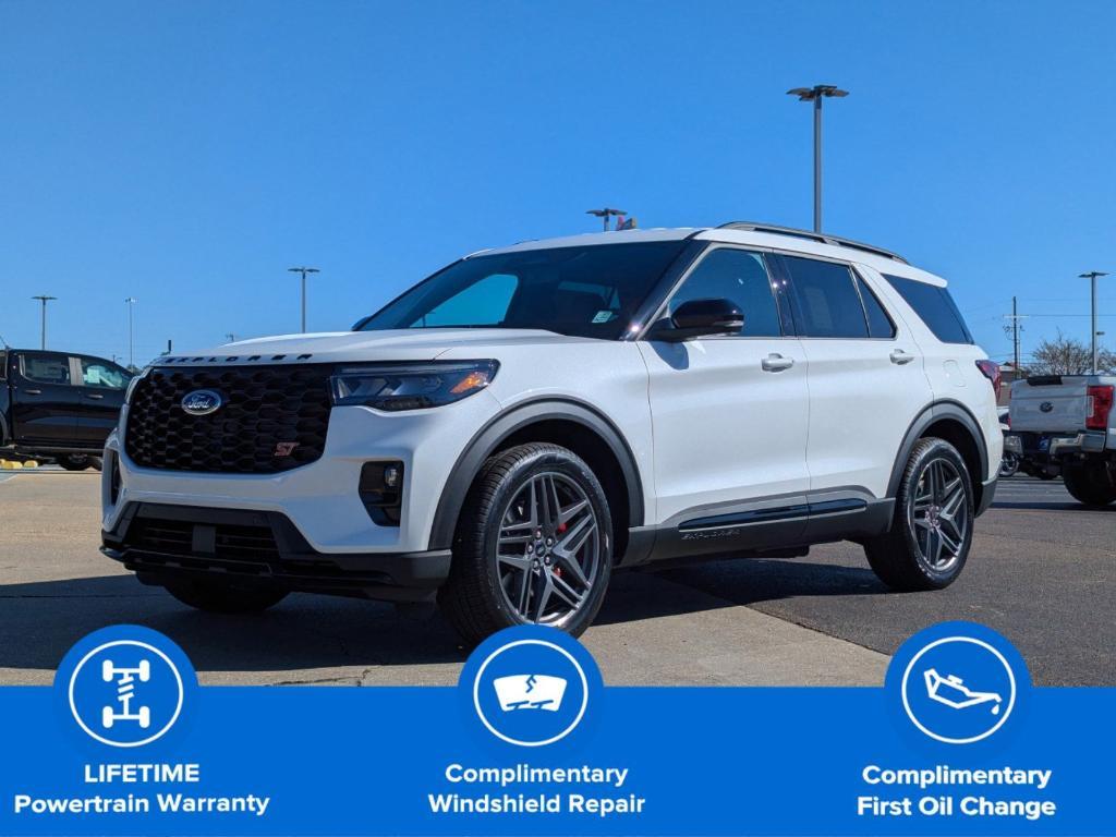 new 2025 Ford Explorer car, priced at $55,150