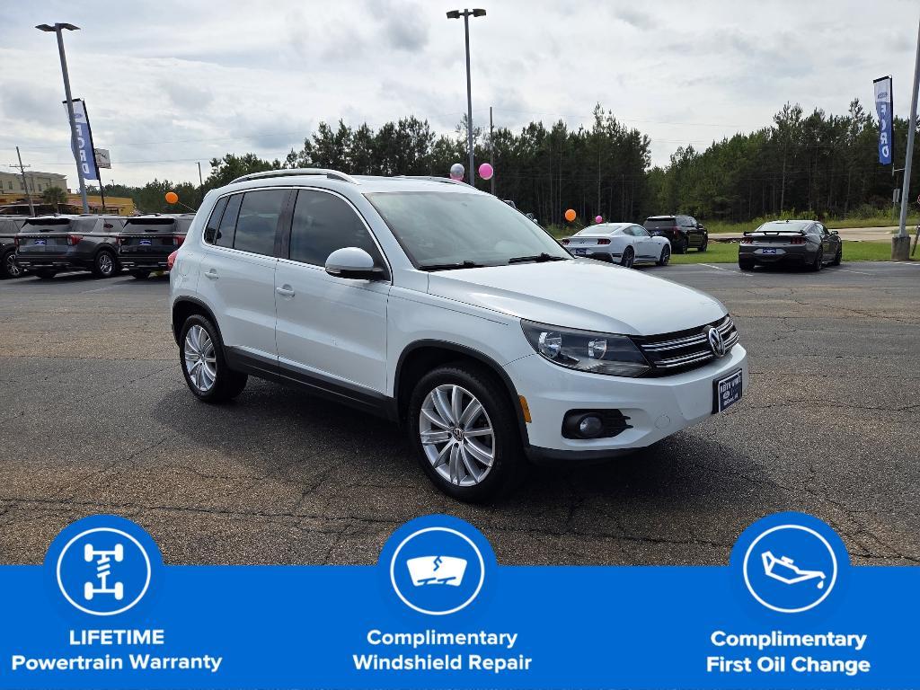 used 2015 Volkswagen Tiguan car, priced at $13,800