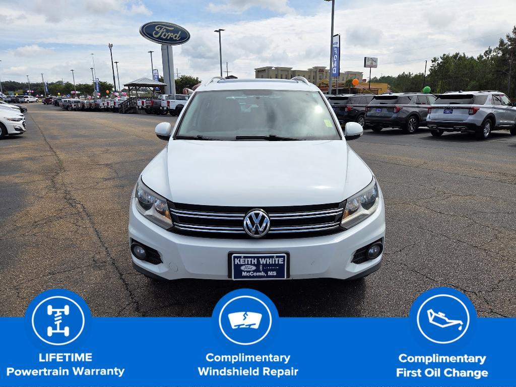 used 2015 Volkswagen Tiguan car, priced at $13,800
